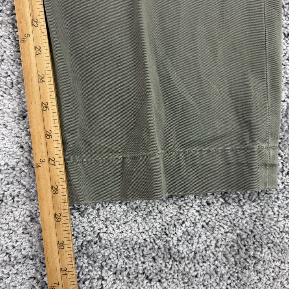 Vintage Polo Ralph Lauren Andrew Chino Pants Men's 40x29 Olive Green Pleats - Picture 5 of 13